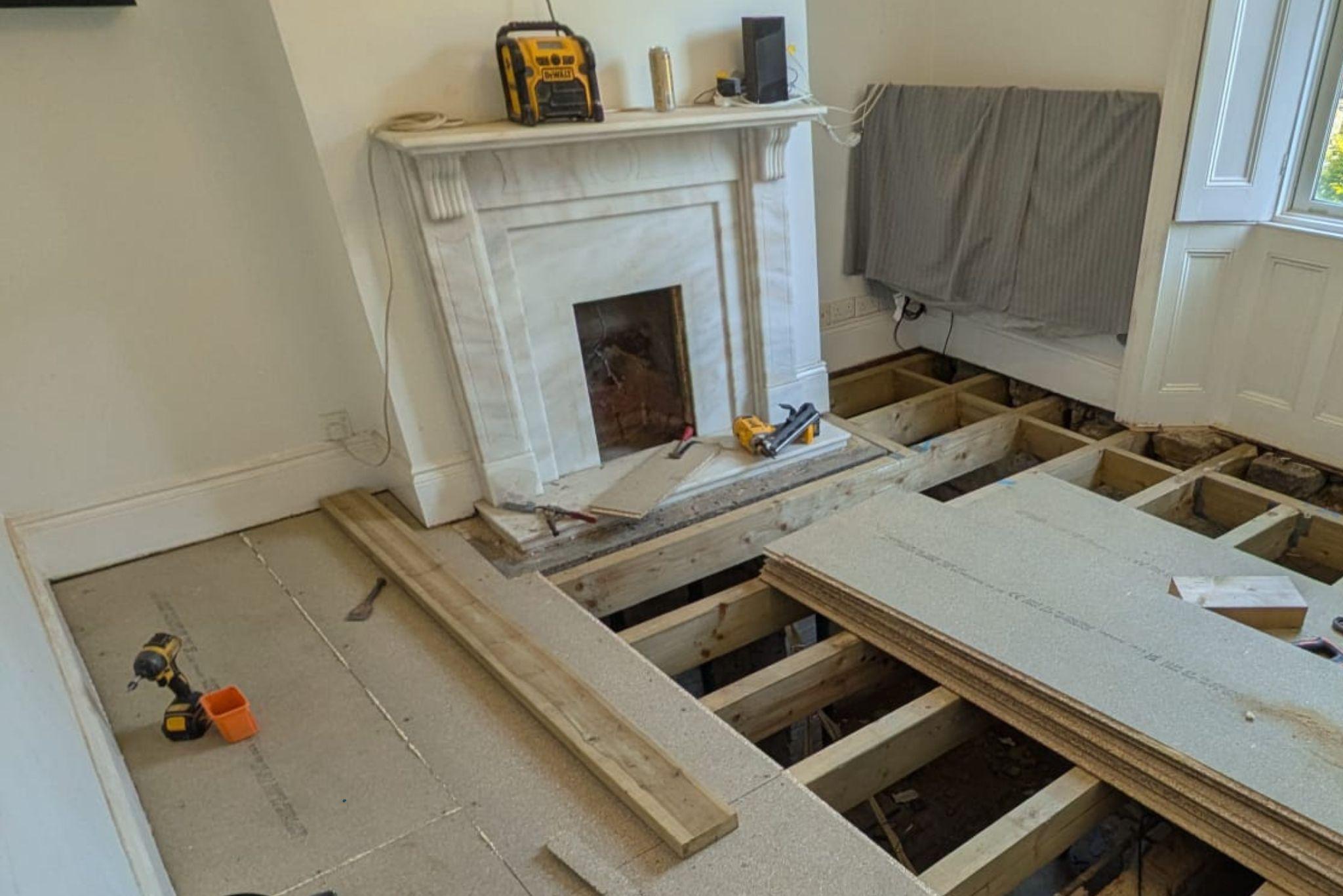 Damp survey Dronfield